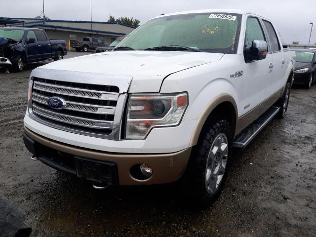 FORD F150 SUPER 2014 with VIN 1FTFW1ET8EFA16923 - Photo from auction
