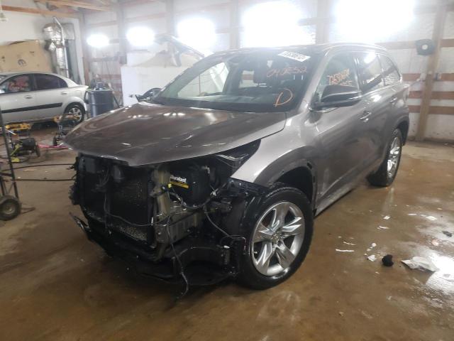 TOYOTA HIGHLANDER 2014 with VIN 5TDDKRFH4ES040552 - Photo from auction