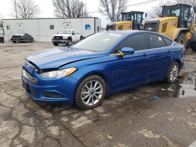FORD FUSION SE 2017 with VIN 3FA6P0HD3HR365030 - Photo from auction