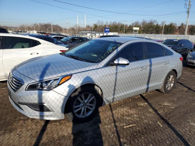 HYUNDAI SONATA SE 2017 with VIN 5NPE24AF7HH516106 - Photo from auction