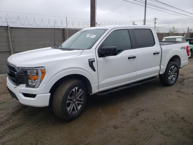 FORD F150 SUPER 2022 with VIN 1FTEW1EP7NKD51998 - Photo from auction
