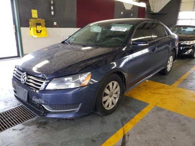 VOLKSWAGEN PASSAT S 2013 with VIN 1VWAP7A36DC062652 - Photo from auction