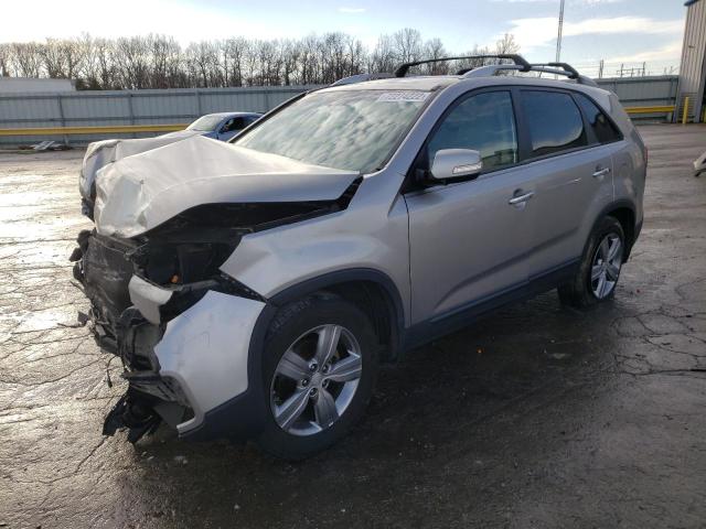 KIA SORENTO EX 2013 with VIN 5XYKU4A28DG383903 - Photo from auction