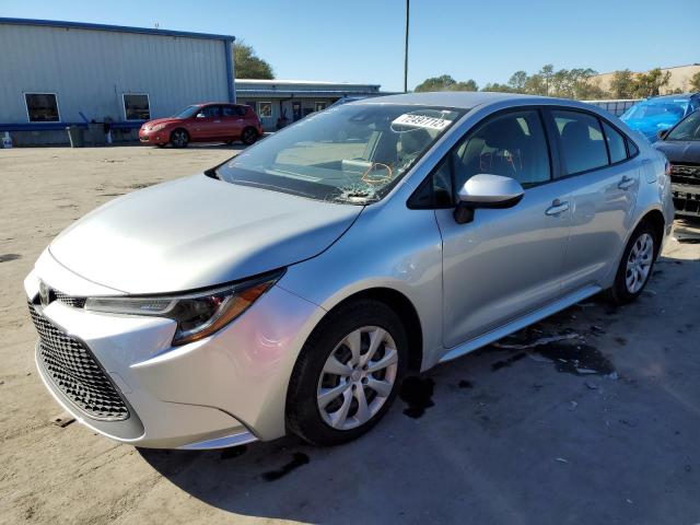 TOYOTA COROLLA LE 2020 with VIN JTDEPRAE5LJ033493 - Photo from auction