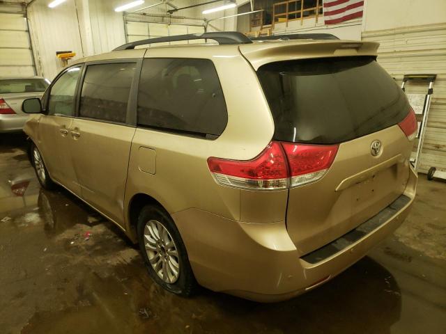 Photo 2 from auction – 2011 TOYOTA SIENNA XLE with VIN 5TDYK3DC5BS135400