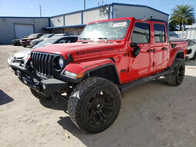 JEEP GLADIATOR 2021 with VIN 1C6HJTAG5ML513561 - Photo from auction