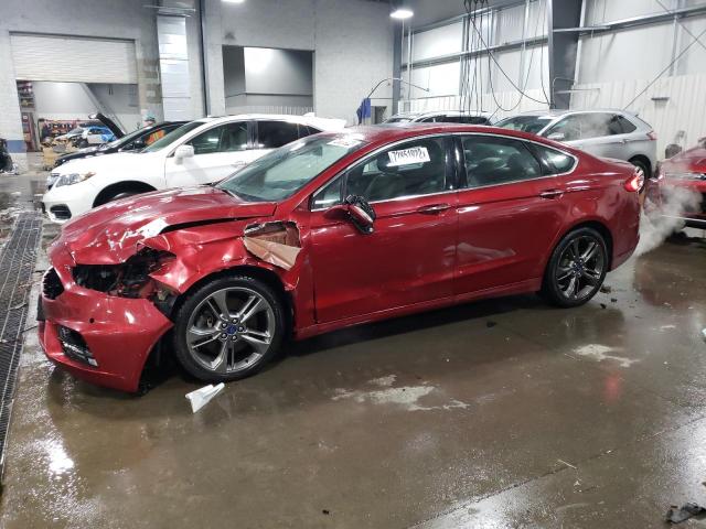 FORD FUSION SPO 2017 with VIN 3FA6P0VP2HR157543 - Photo from auction