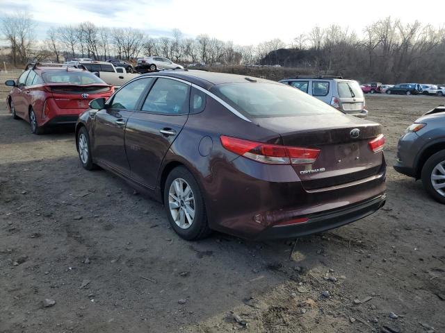 Photo 2 from auction – 2016 KIA OPTIMA LX with VIN 5XXGT4L39GG075095