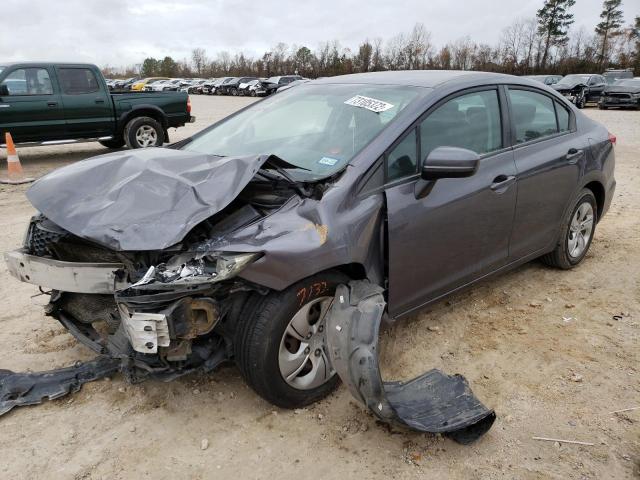 HONDA CIVIC LX 2014 with VIN 19XFB2F52EE060296 - Photo from auction