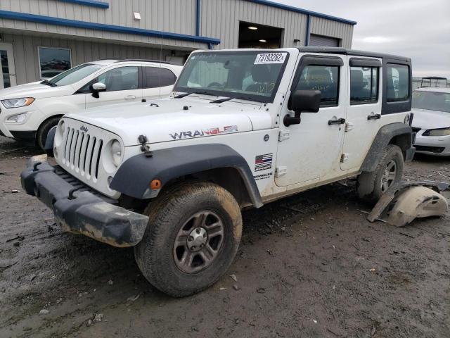 JEEP WRANGLER U 2015 with VIN 1C4BJWKG3FL773376 - Photo from auction