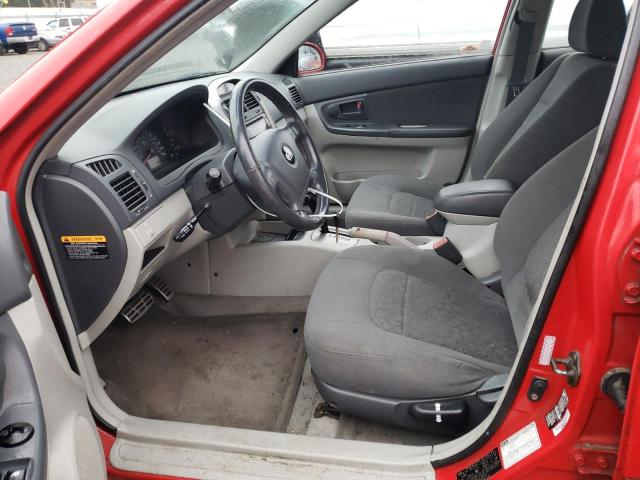 Photo 7 from auction – 2005 KIA SPECTRA5 with VIN KNAFE161355117077