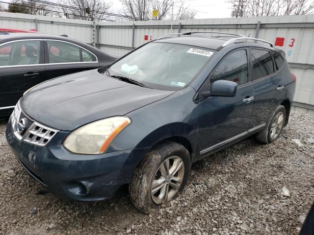 NISSAN ROGUE S 2012 with VIN JN8AS5MT4CW611350 - Photo from auction