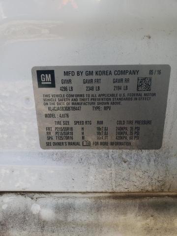 Photo 14 from auction – 2016 BUICK ENCORE with VIN KL4CJASB3GB709447