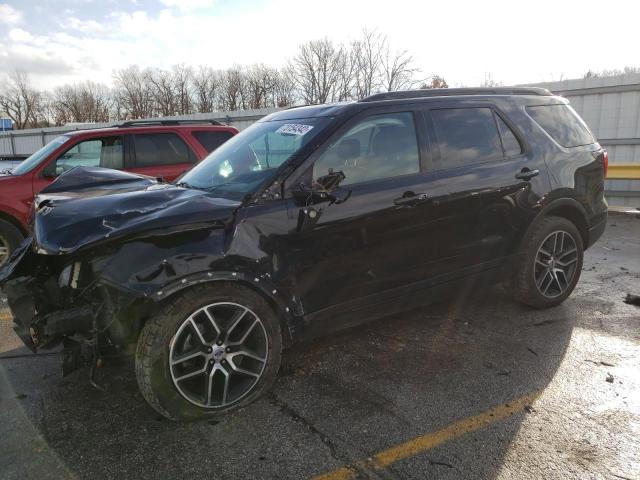 FORD EXPLORER S 2016 with VIN 1FM5K8GT8GGC25343 - Photo from auction