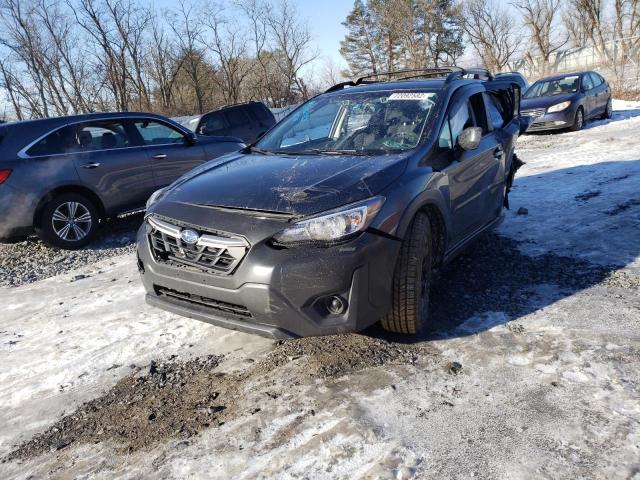 SUBARU CROSSTREK 2021 with VIN JF2GTABC4MH355250 - Photo from auction