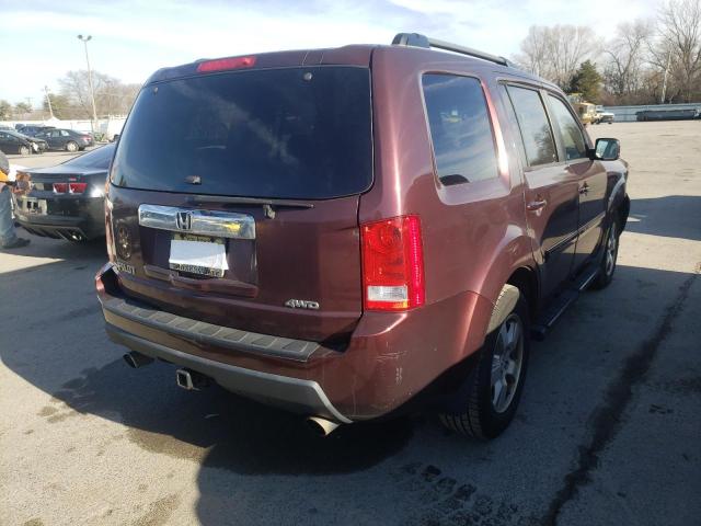 Photo 3 from auction – 2011 HONDA PILOT EXLN with VIN 5FNYF4H73BB015655