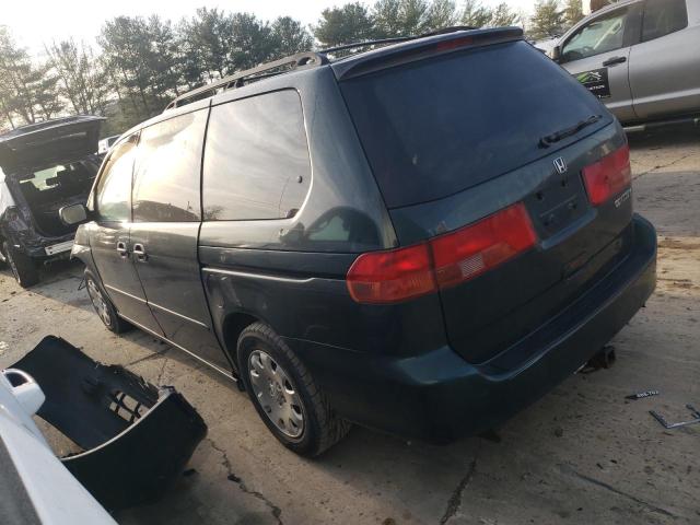 Photo 2 from auction – 2001 HONDA ODYSSEY LX with VIN 2HKRL18531H596200