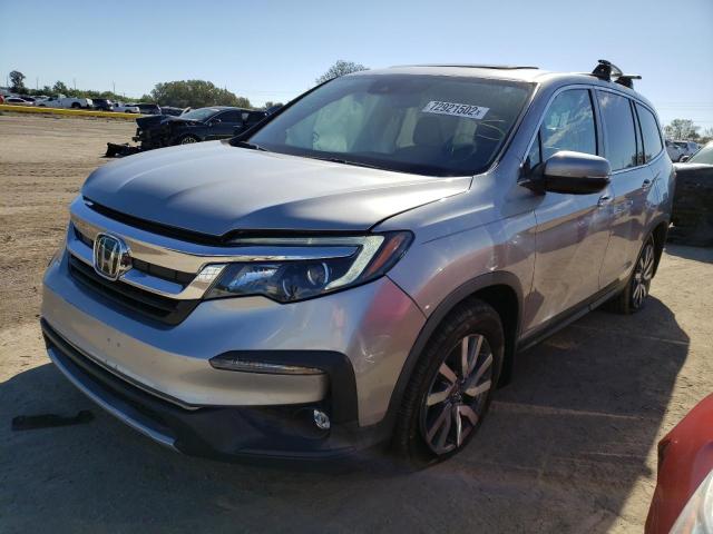 HONDA PILOT EXL 2019 with VIN 5FNYF5H57KB042152 - Photo from auction