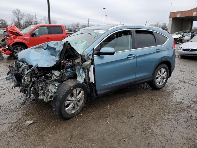 HONDA CR-V EXL 2014 with VIN 2HKRM3H72EH516580 - Photo from auction