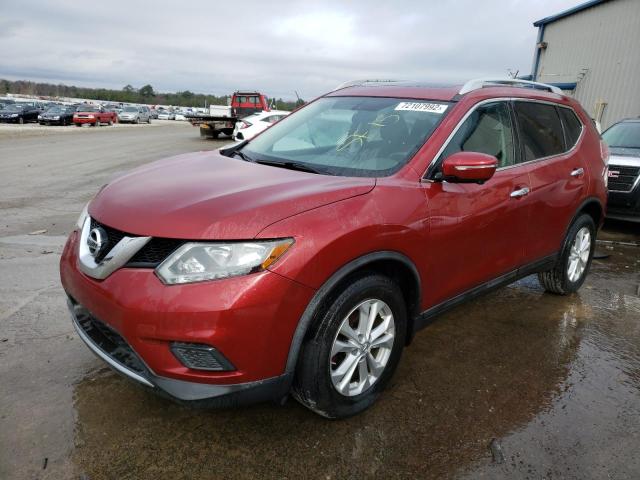 NISSAN ROGUE S 2015 with VIN 5N1AT2MVXFC833451 - Photo from auction