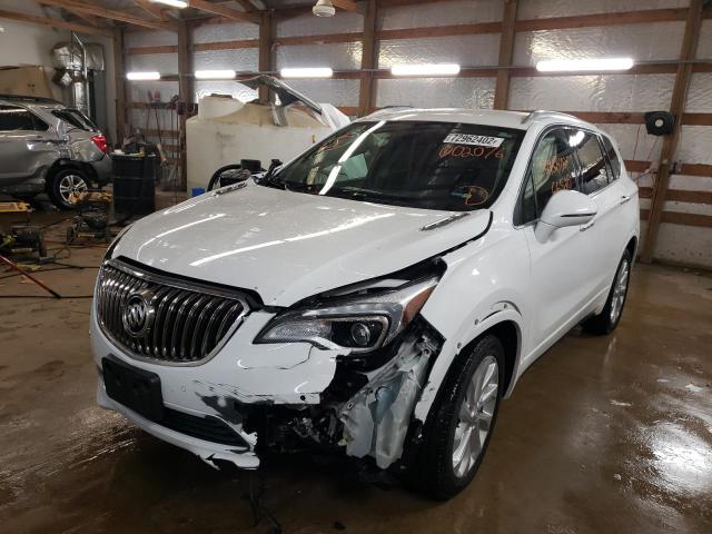 BUICK ENVISION P 2018 with VIN LRBFX3SX5JD002076 - Photo from auction