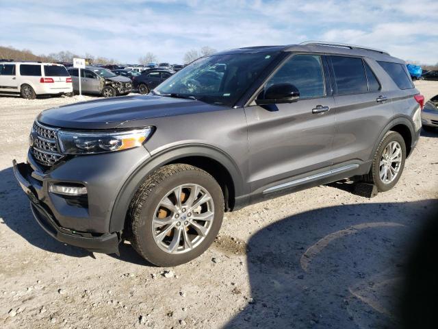 FORD EXPLORER L 2021 with VIN 1FMSK8FH0MGA85638 - Photo from auction