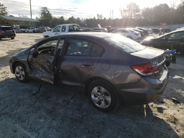Photo 2 from auction – 2015 HONDA CIVIC LX with VIN 19XFB2F58FE096284