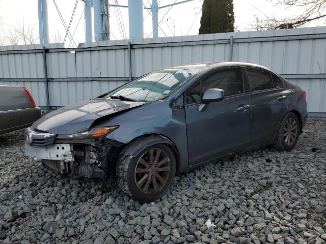 HONDA CIVIC EX 2012 with VIN 2HGFB2F86CH567523 - Photo from auction