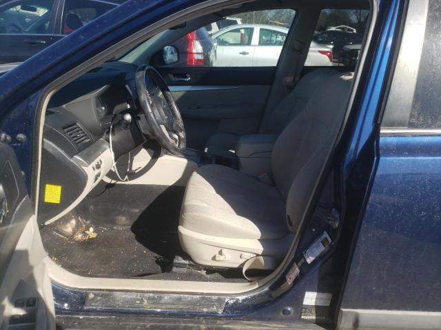 Photo 7 from auction – 2010 SUBARU OUTBACK 2. with VIN 4S4BRBGCXA3371415