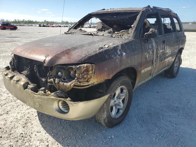 TOYOTA HIGHLANDER 2003 with VIN JTEGD21A430064886 - Photo from auction