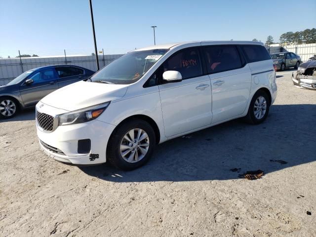 KIA SEDONA L 2015 with VIN KNDMA5C16F6049855 - Photo from auction