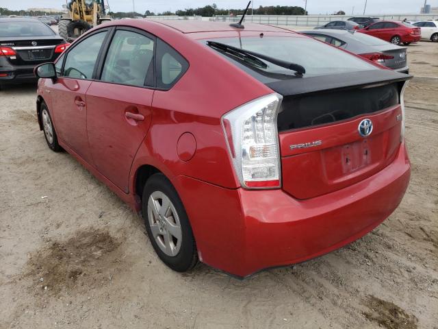 Foto 2 de la subasta – 2011 TOYOTA PRIUS con VIN JTDKN3DU3B0266673