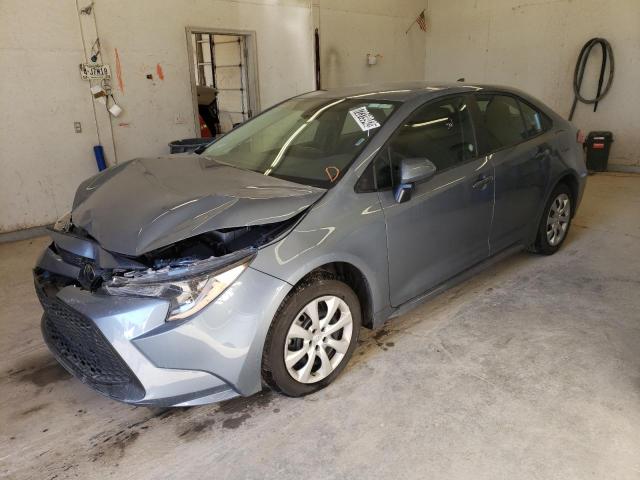 TOYOTA COROLLA LE 2022 with VIN 5YFEPMAE6NP354430 - Photo from auction