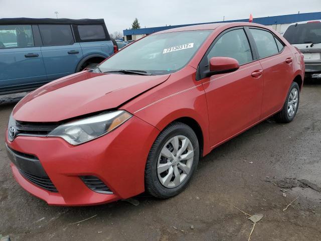 TOYOTA COROLLA L 2016 with VIN 5YFBURHEXGP382748 - Photo from auction