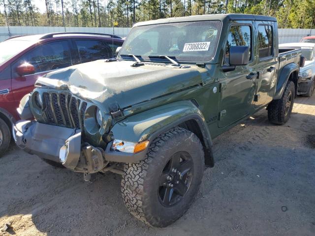 JEEP GLADIATOR 2021 with VIN 1C6HJTAG8ML561765 - Photo from auction