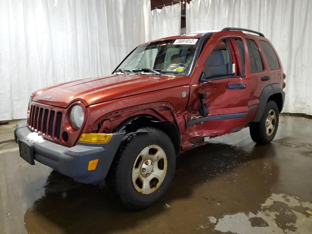 Photo 1 from auction – 2007 JEEP LIBERTY SP with VIN 1J4GL48K97W588257