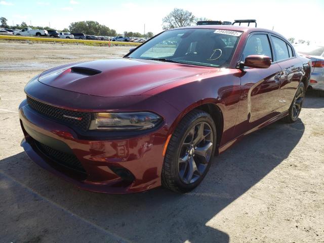 DODGE CHARGER GT 2019 with VIN 2C3CDXHG5KH558697 - Photo from auction