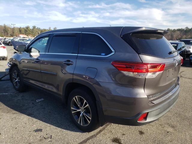 Photo 2 from auction – 2018 TOYOTA HIGHLANDER with VIN 5TDZZRFH6JS244507