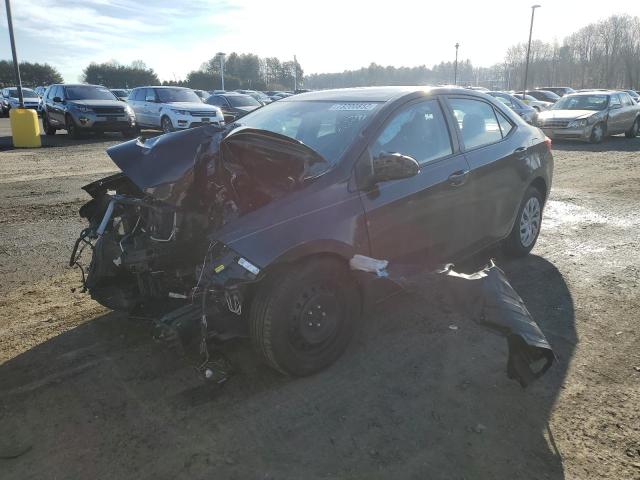 TOYOTA COROLLA L 2019 with VIN 2T1BURHE4KC229906 - Photo from auction