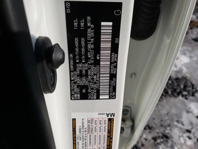 Photo 14 from auction – 2022 TOYOTA 4RUNNER LI with VIN JTEKU5JR4N6034501