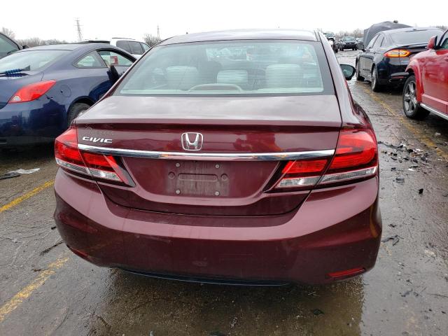 Photo 6 from auction – 2014 HONDA CIVIC EX with VIN 19XFB2F86EE045214