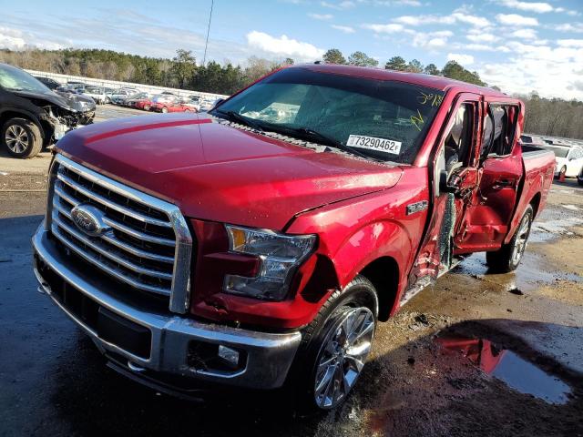 FORD F150 SUPER 2016 with VIN 1FTEW1EP0GKE28505 - Photo from auction
