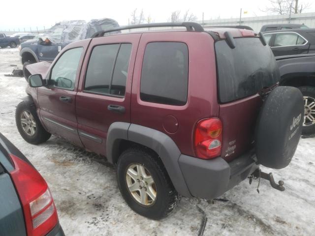 Photo 2 from auction – 2002 JEEP LIBERTY SP with VIN 1J4GL48K32W313556