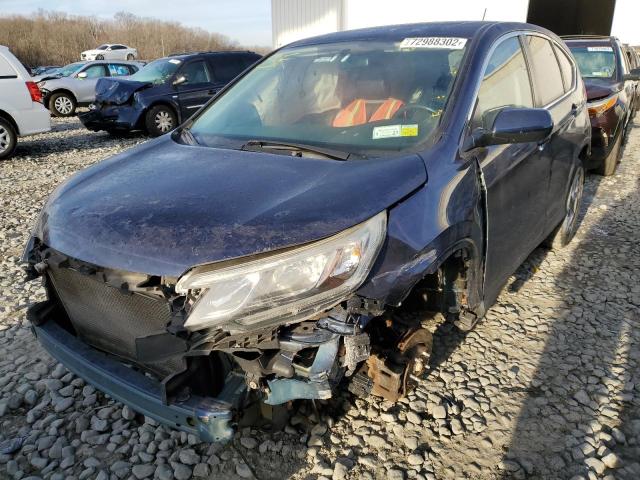HONDA CR-V EX 2016 with VIN 2HKRM4H51GH655560 - Photo from auction