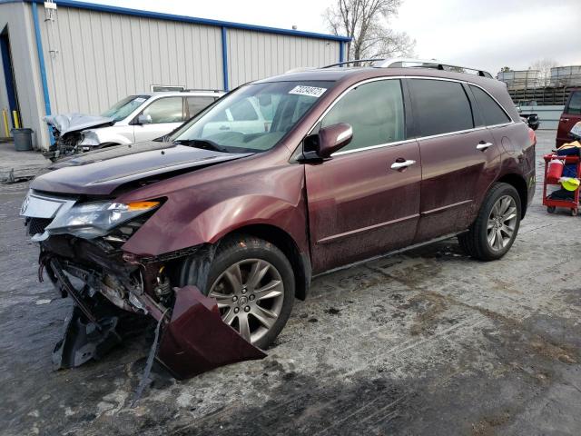 Photo 1 from auction – 2013 ACURA MDX TECHNO with VIN 2HNYD2H46DH509354