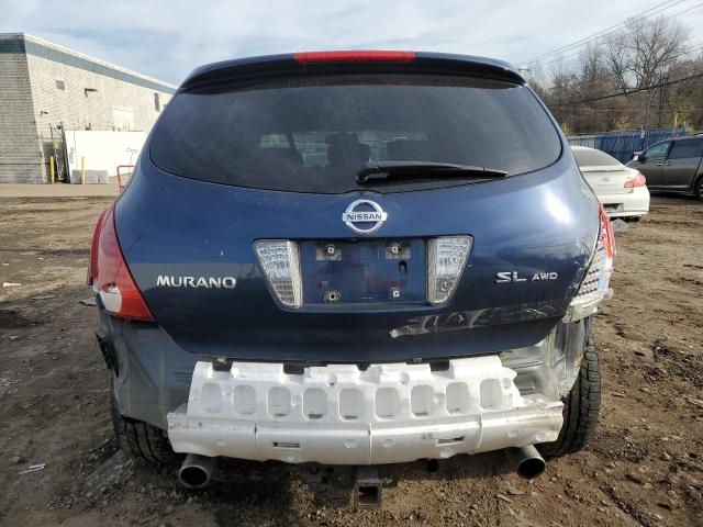 Photo 6 from auction – 2007 NISSAN MURANO SL with VIN JN8AZ08W07W615789