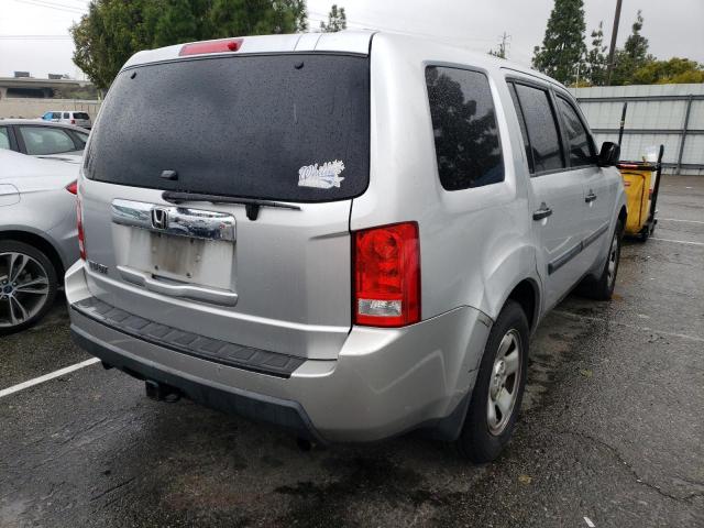 Photo 3 from auction – 2010 HONDA PILOT LX with VIN 5FNYF3H23AB009612