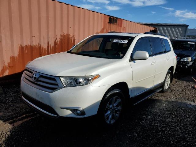 TOYOTA HIGHLANDER 2013 with VIN 5TDZK3EH0DS132115 - Photo from auction