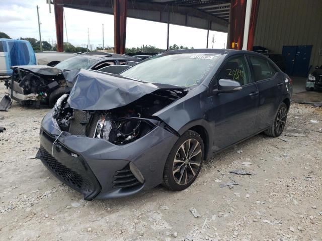 TOYOTA COROLLA L 2019 with VIN 2T1BURHE7KC224702 - Photo from auction