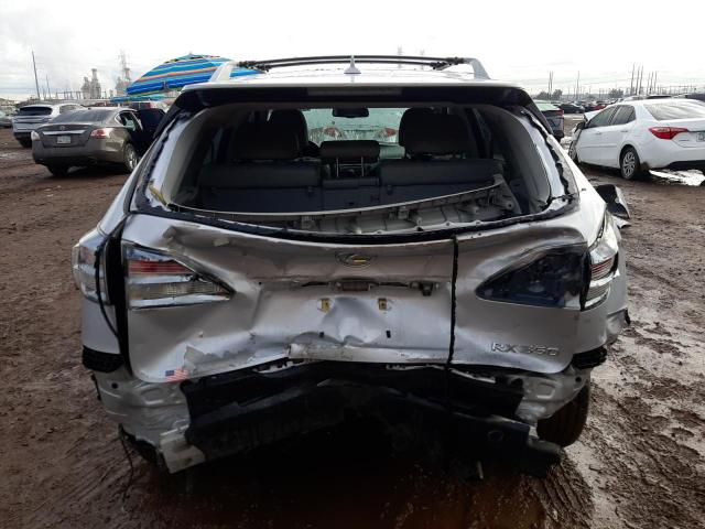 Photo 6 from auction – 2012 LEXUS RX 350 with VIN 2T2ZK1BA5CC082942